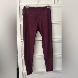 Victoria's Secret Maroon Leggings